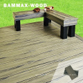 No Toxic Chemical Eco Plastic Decking WPC Outdoor Flooring Wood Plastic Composite Decking Floor Engineered Hardwood Decking